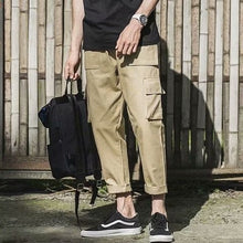 Load image into Gallery viewer, Men&#39;s Side Pockets Cargo Harem Pants 2020 Hip Hop Casual Male Tatical Joggers Trousers Fashion Casual Streetwear Pants
