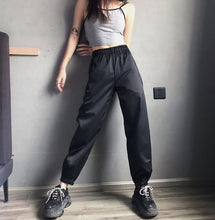 Load image into Gallery viewer, Hot Big Pockets Cargo pants women High Waist Loose Streetwear pants Baggy Tactical Trouser hip hop high quality joggers pants
