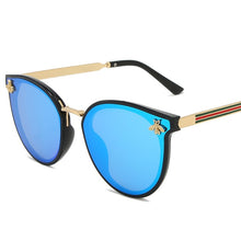 Load image into Gallery viewer, 2020 luxury bee Sunglasses Men Square Brand Design Sun Glasses Oculos Retro male iron sunglasses women
