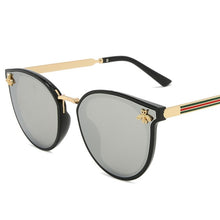 Load image into Gallery viewer, 2020 luxury bee Sunglasses Men Square Brand Design Sun Glasses Oculos Retro male iron sunglasses women
