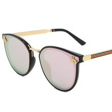 Load image into Gallery viewer, 2020 luxury bee Sunglasses Men Square Brand Design Sun Glasses Oculos Retro male iron sunglasses women
