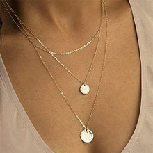 Load image into Gallery viewer, 2019 Fashion Sequins Multi Layer long Necklaces Pendant Bohemian Pendant Necklace for Women Bijoux Jewelry Accessories
