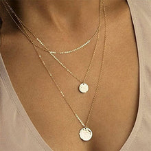 Load image into Gallery viewer, 2019 Fashion Sequins Multi Layer long Necklaces Pendant Bohemian Pendant Necklace for Women Bijoux Jewelry Accessories
