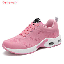 Load image into Gallery viewer, Fashion Women Lightweight Sneakers Running Shoes Outdoor Sports Shoes Breathable Mesh Comfort Running Shoes Air Cushion Lace Up

