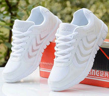 Load image into Gallery viewer, Shoes women sneakers 2020 New Arrivals fashion Sneakers Breathable mesh Woman spring summer flat Casual shoes zapatillas mujer
