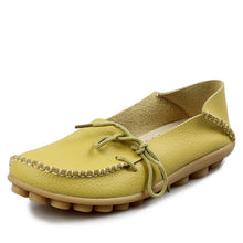 Load image into Gallery viewer, New Women Real Leather Shoes Moccasins Mother Loafers Soft Leisure Flats Female Driving Casual Footwear Size 35-44 In 24 Colors
